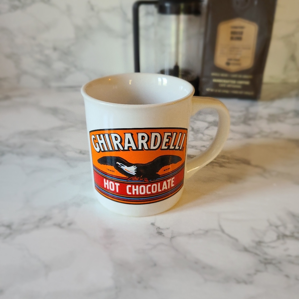 Vintage Ghirardelli Hot Chocolate Eagle
